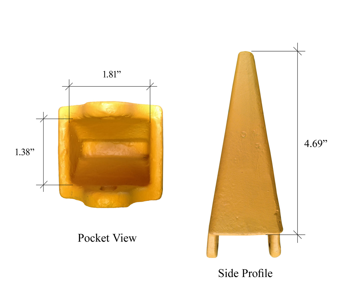 18TL Dirt Tooth - 'fits Esco' 18 Series