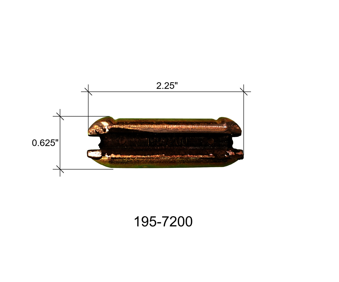 195-7200 Flex Pin - 'Cat Style' DRS200