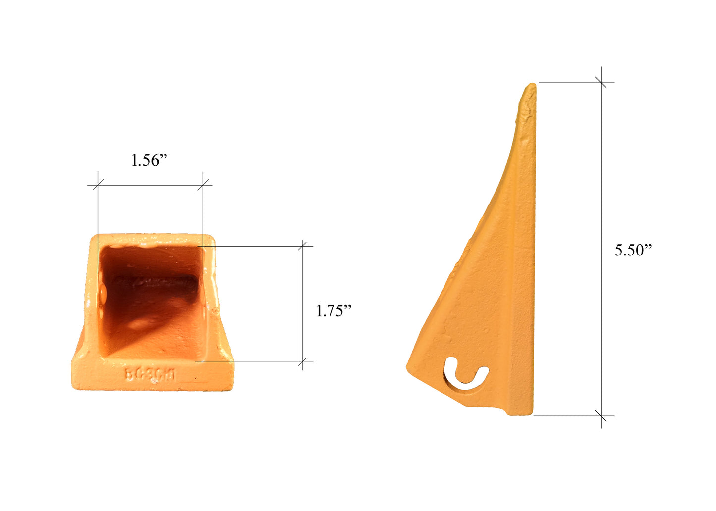 3CHL (CHXL) Crimp-on Tooth - Hensley style