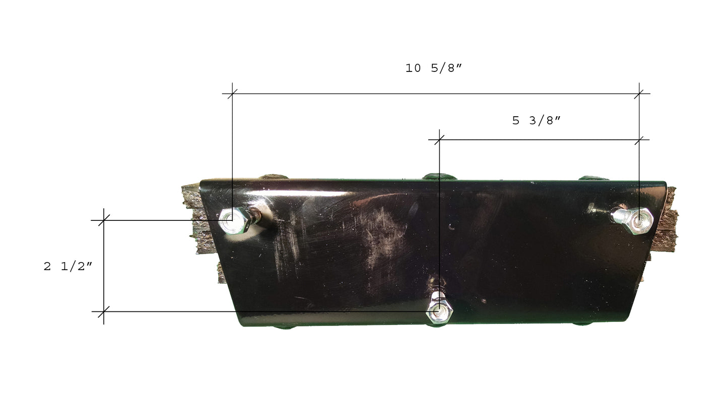 Stabilizer Street Pad Fits Most Case 580 Backhoes New 3 Bolt Pattern 395753A2