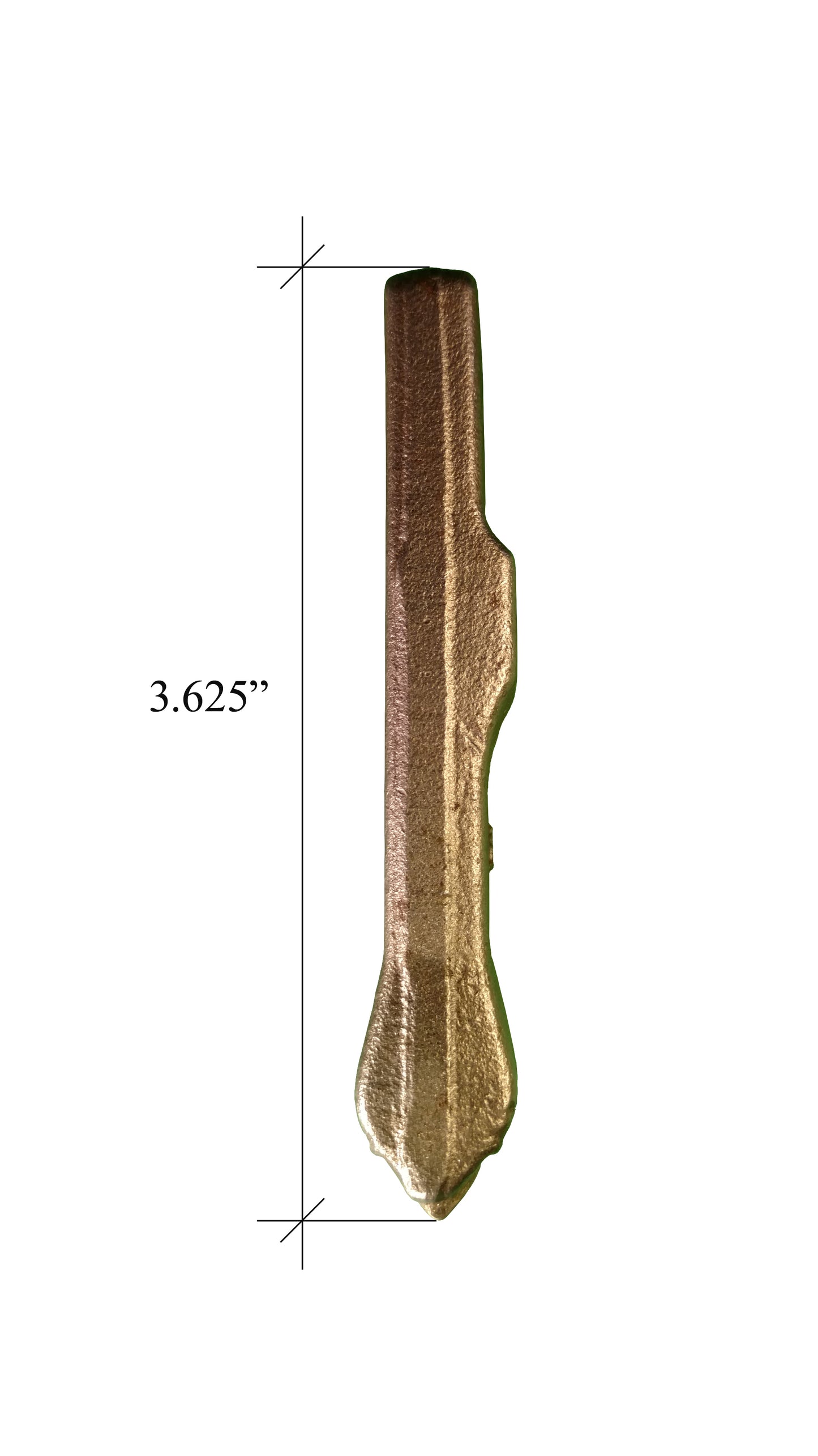 L13-G558 Carbide Auger Tooth - Square Hole 5/8"
