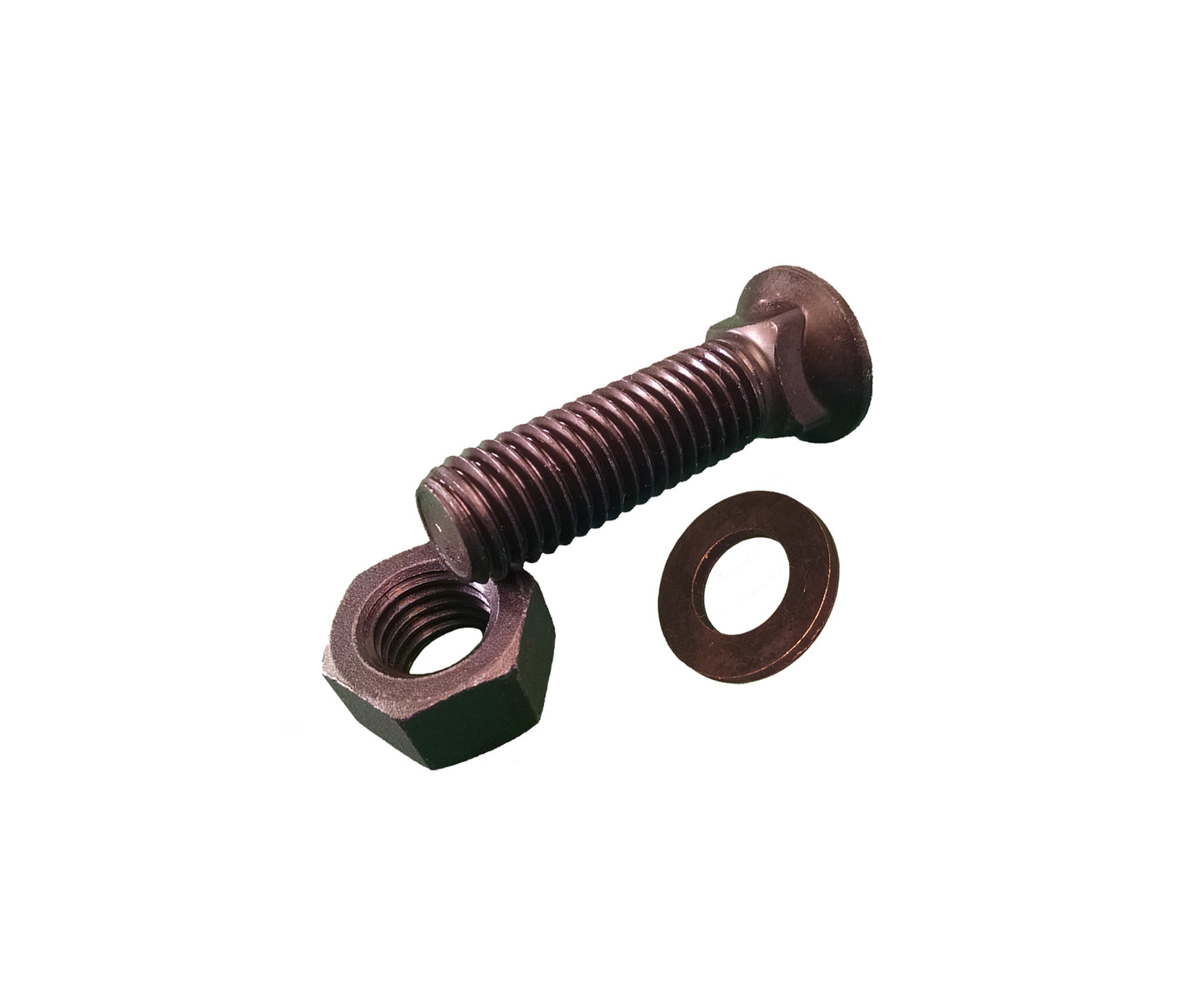 Plow Bolt, Nut & washer Blades/Cutting Edges - 5/8-11x2 1/4 - Grade 8, Dome Head 3F-5108, 4K-0367, 5P-8247