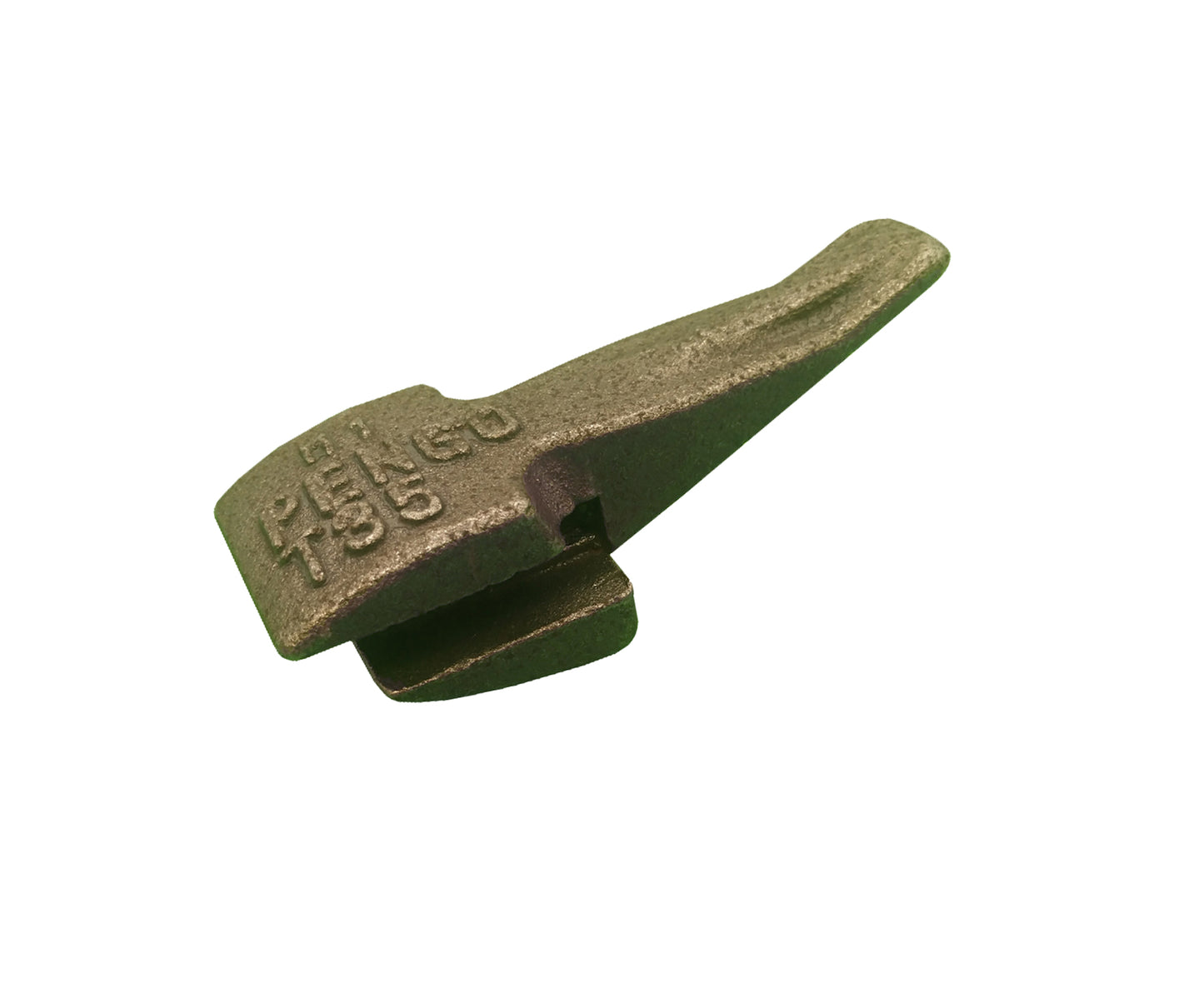 Weld-On T-35 Angled Auger Tooth Holder, fits many CS, Aggressor, TriMax Augers - 171221