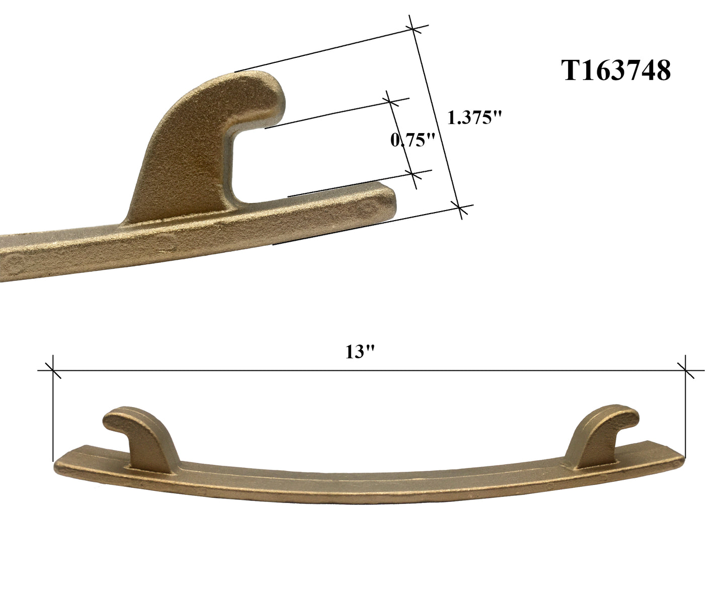 convient à l'insert latéral John Deere HD Circle - T163748 - rep. T453854, T141732, T418904