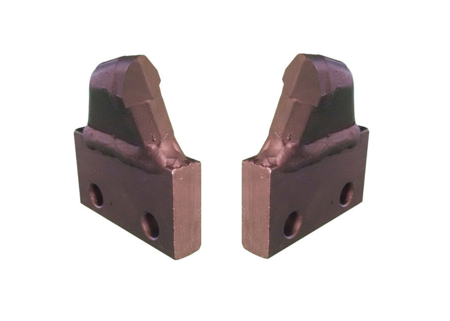 Trencher Shark Teeth, T20006L / T20006R - 6" Cut - 2" hole spacing