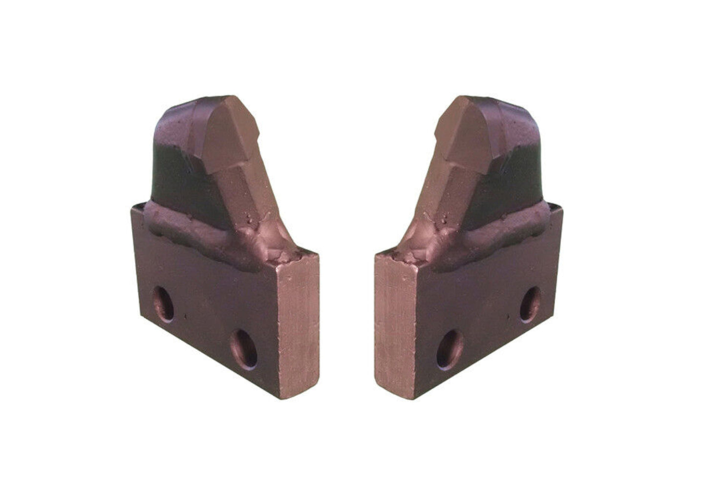 Trencher Shark Teeth, T20005L / T20005R - 5" Cut - 2" hole spacing