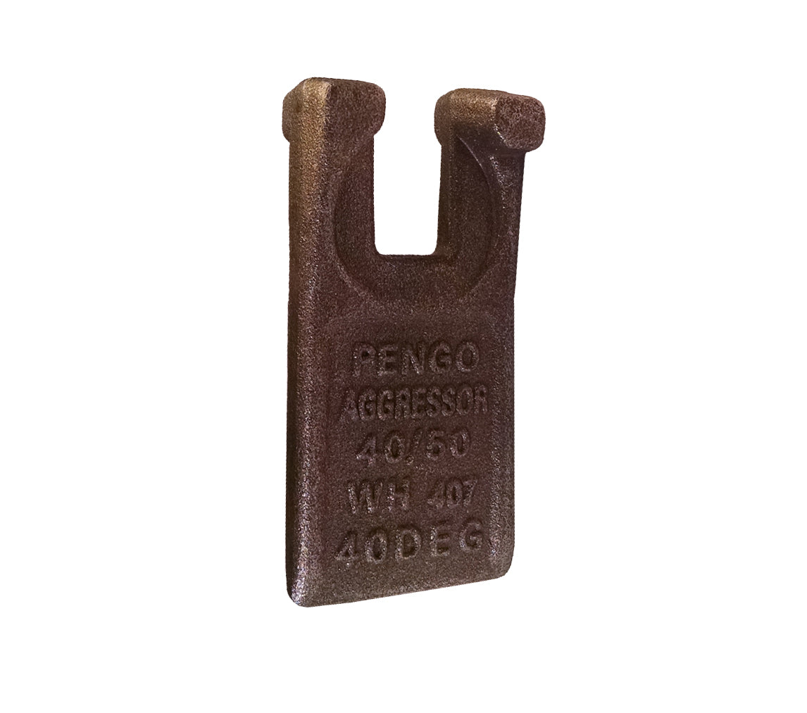 134501 Pengo Auger Tooth - 40/50 Degree Style, fits Pengo Aggressor Augers