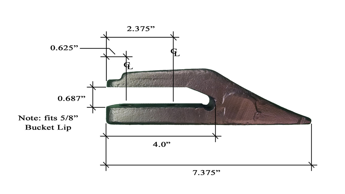 Unitooth Mini Excavator, Skid Steer Unitooth, fits many Bobcat Buckets, 6684447 ...